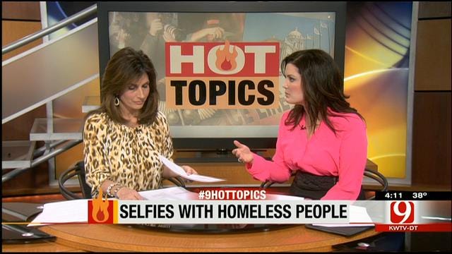 Hot Topics: Teens Take 'Selfies' With Homeless People