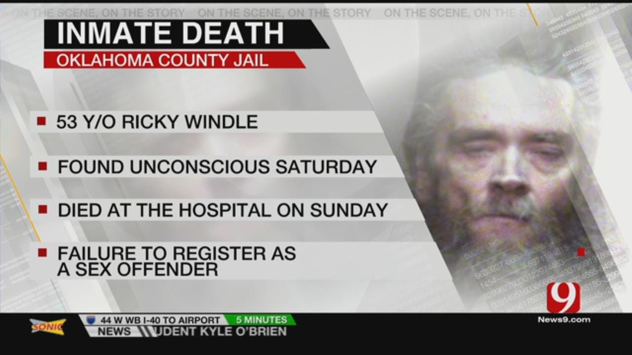 Authorities Investigate After Oklahoma Co. Inmate Dies