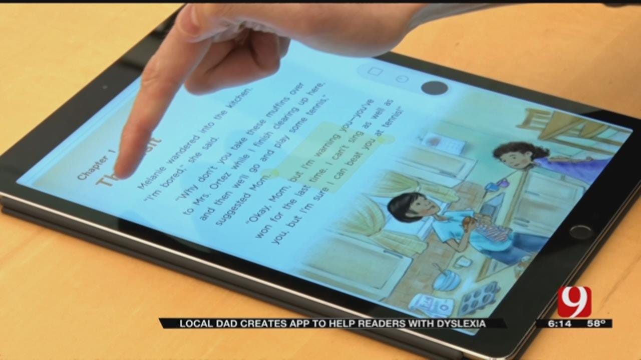 Local Dad Inspired By Son; Creates App To Help People With Dyslexia