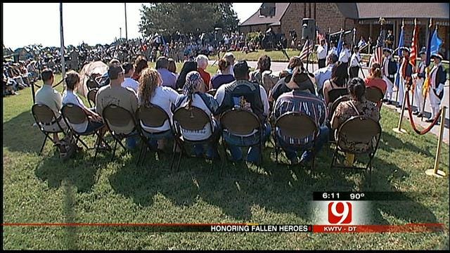 Families, Friends Honor Fallen Soldiers At 45th Infantry Museum