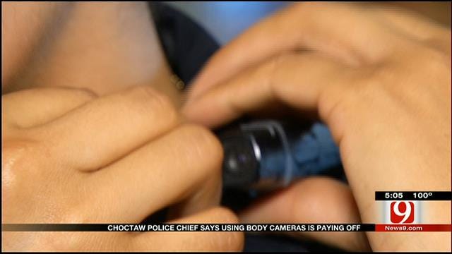 Choctaw Police Chief Says Officer Body Cams Pays Off