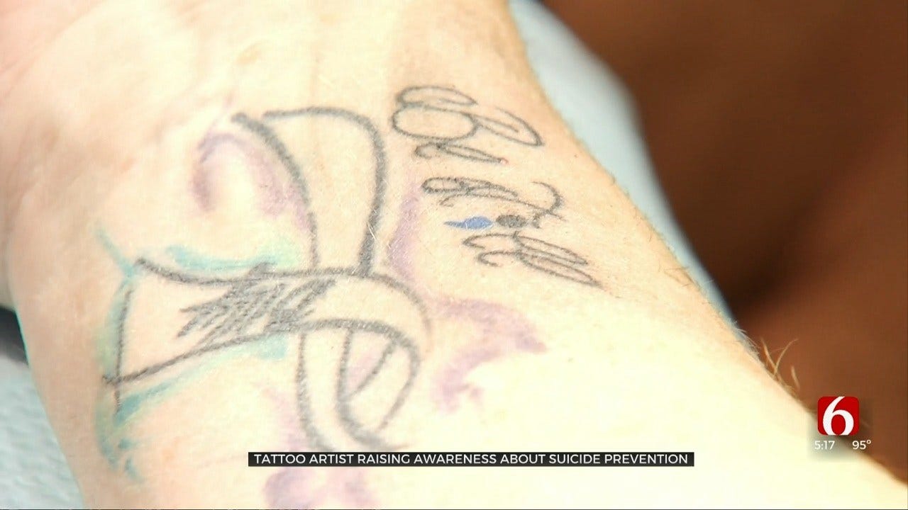 Claremore Tattoo Artist Holds Event For Suicide Awareness