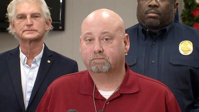 WATCH: Wagoner Police Chief Bill Haley On School Shooting Threat