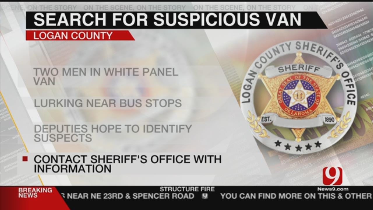 Sheriff's Office: Suspicious Vehicle Spotted Near Bus Stops In Logan Co.