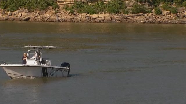 WEB EXTRA: Video From Scene Of Skiatook Lake Drowning