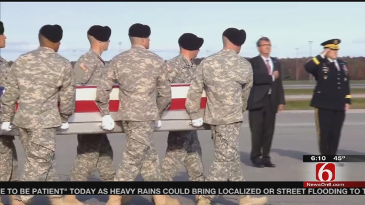 Body Of Oklahoma Soldier Killed In Iraq Returned To U.S.