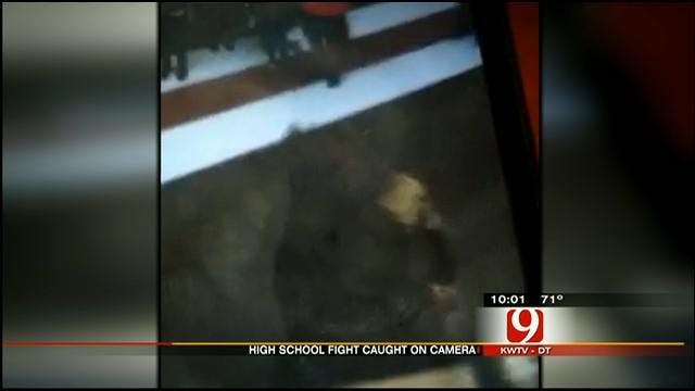 Caught On Tape: Girl Beaten By Two Students At Yukon High School