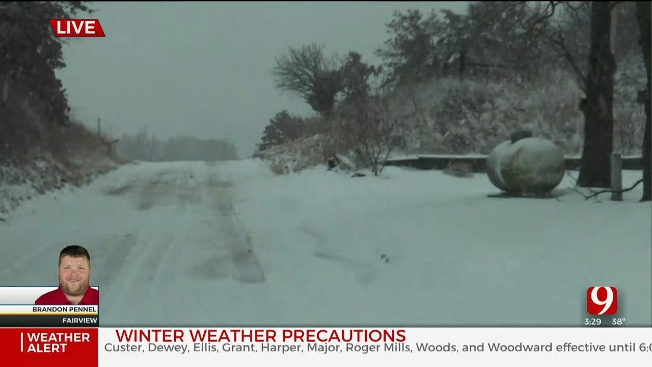 WATCH: David Payne's 3:30 P.M. Winter Weather Update
