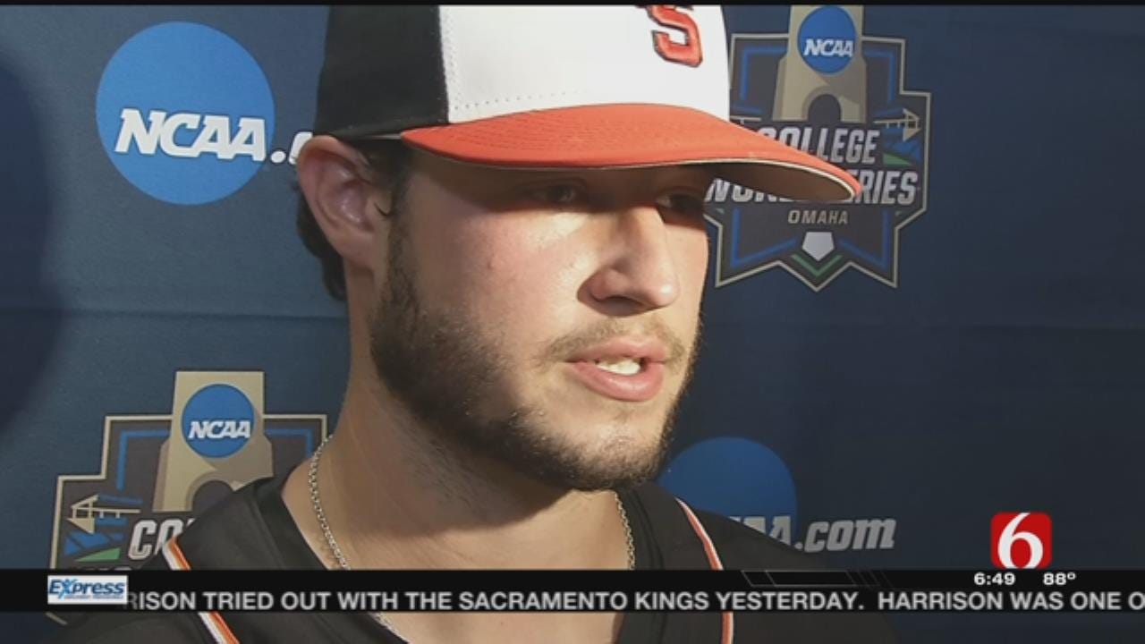 Hatch Pitches Shutout, Leads OSU Past UCSB In College World Series Opener