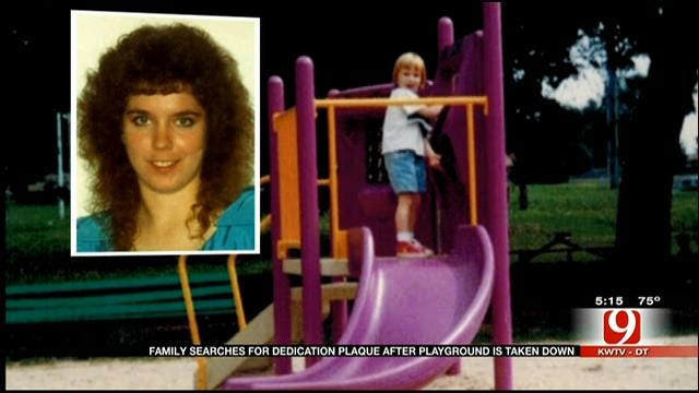 Family Seeks Dedication Plaque After MWC Playground Is Torn Down