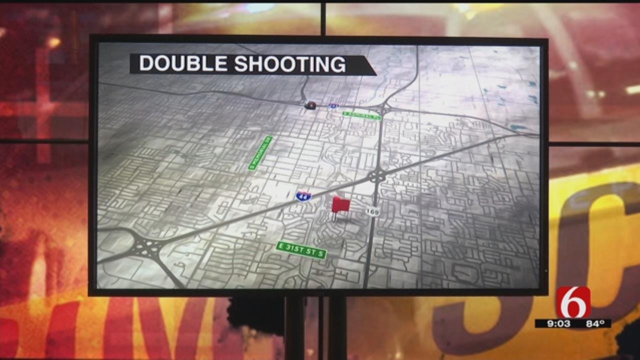 Tulsa Police Searching For Suspect In Double Shooting
