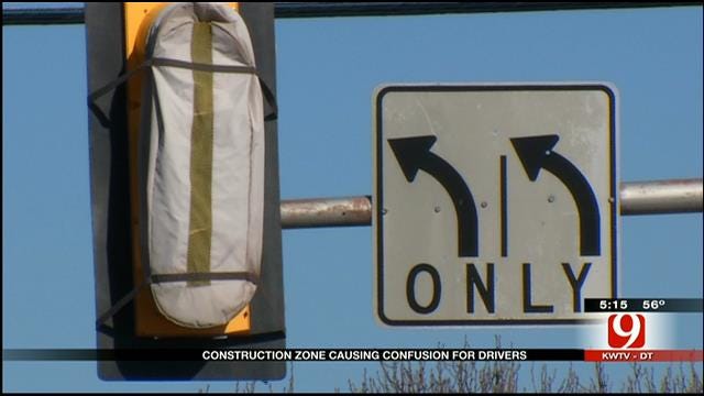 Construction Causing Confusion For Some On Council Rd.