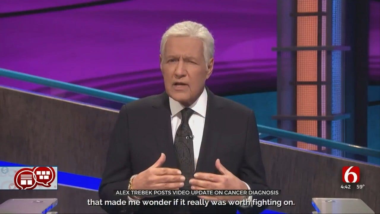 Something To Talk About: Jeopardy's Alex Trebek Updates His Cancer Status