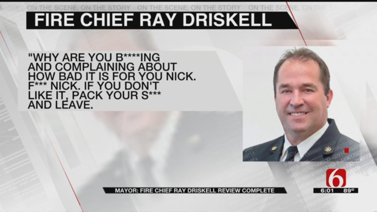 Tulsa Fire Chief To Continue Work After Complaints, Mayor Says