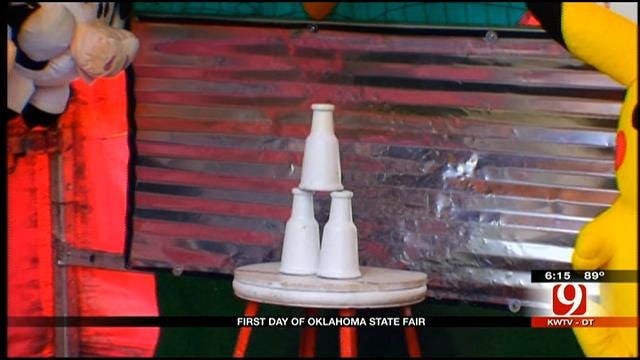 News 9's Steve McGehee Wraps Up Day One At The State Fair