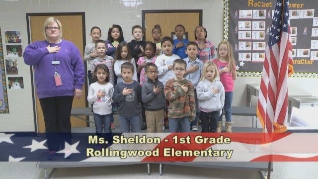 Ms. Sheldon's 1st Grade Class at Rollingwood Elementary