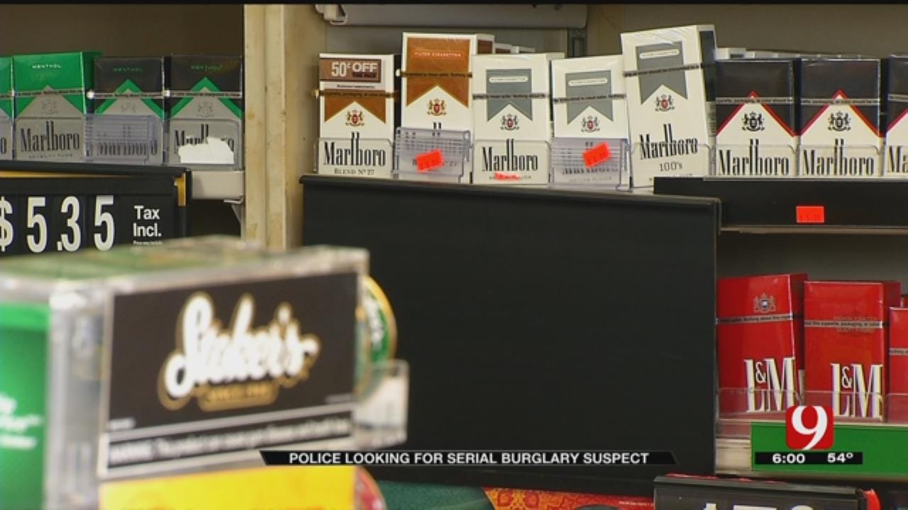 Serial Burglar Targets Oklahoma City Businesses