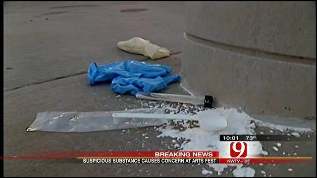 Powdery Substance Causes Scare At OKC Arts Fest