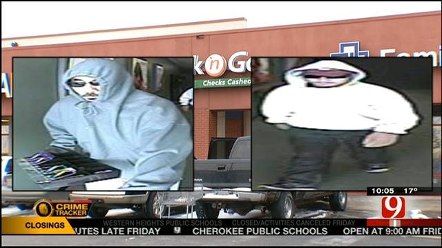 Suspects Sought In Armed Robbery At Norman Check Cashing Business
