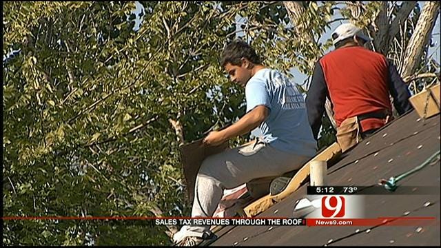 Repairs To Weather Damaged Roofs In OK Means More Tax Dollars For Cities