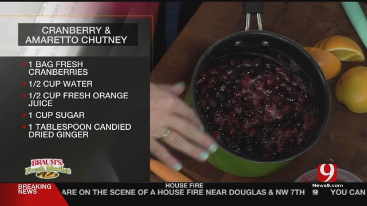 Cranberry & Amaretto Chutney