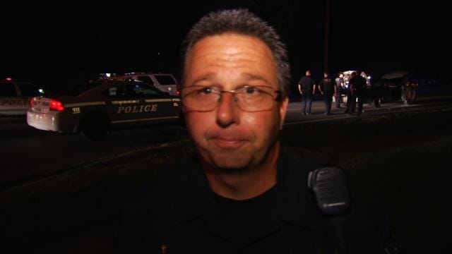 WEB EXTRA: Tulsa Police Sgt. Mark MacKenzie Talks About Chase, Arrest