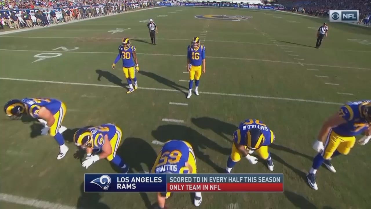 WEB EXTRA: Video Of The LA Rams 'Halle Berry' Play