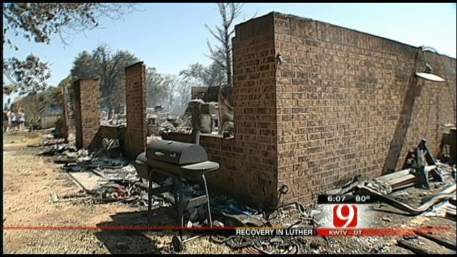 Luther Residents Cope With Heartbreaking Loss After Grassfire