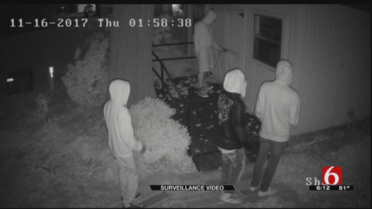 Tulsa Man: Video Shows 4 Kids Breaking Into Shed
