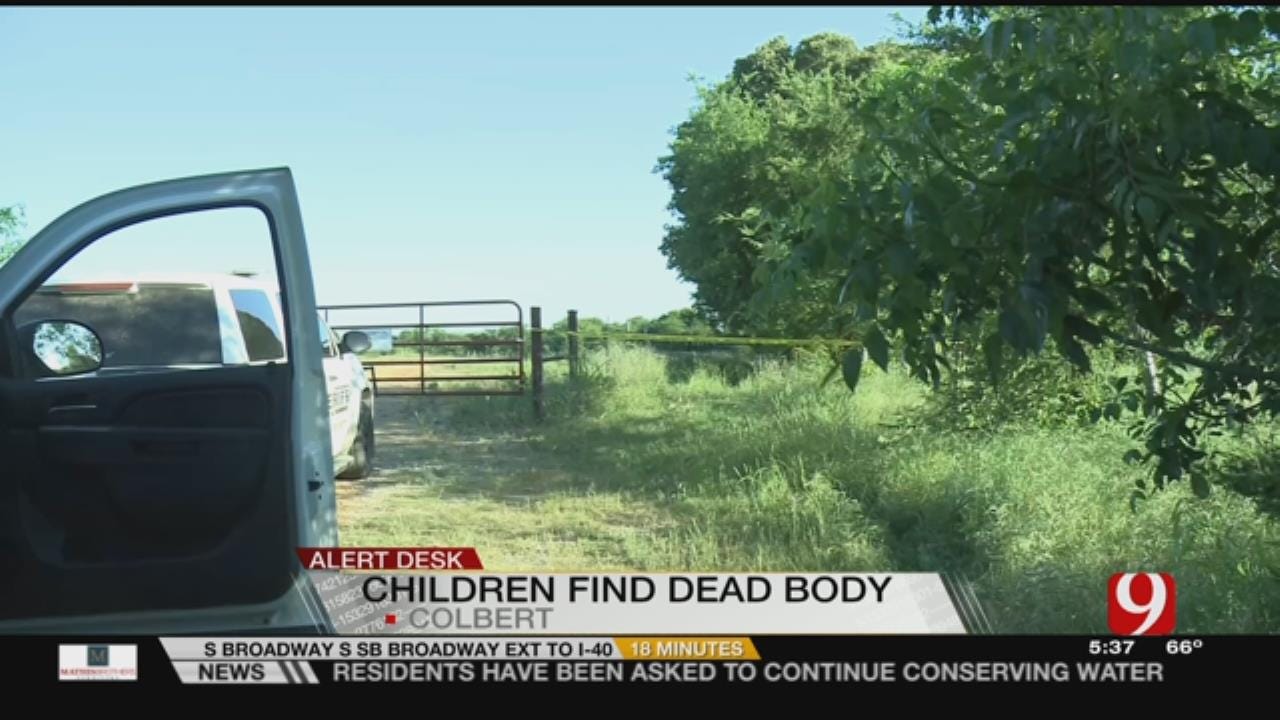 Boys Find Body In Field In Colbert Over the Weekend