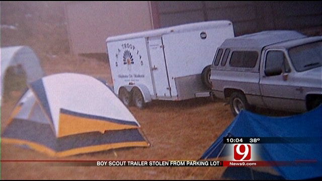 Thieves Make Off With Boy Scout Gear