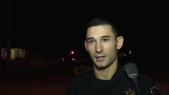 WEB EXTRA: Tulsa Police Officer Aaron Phillips Talks About Armed Robbery