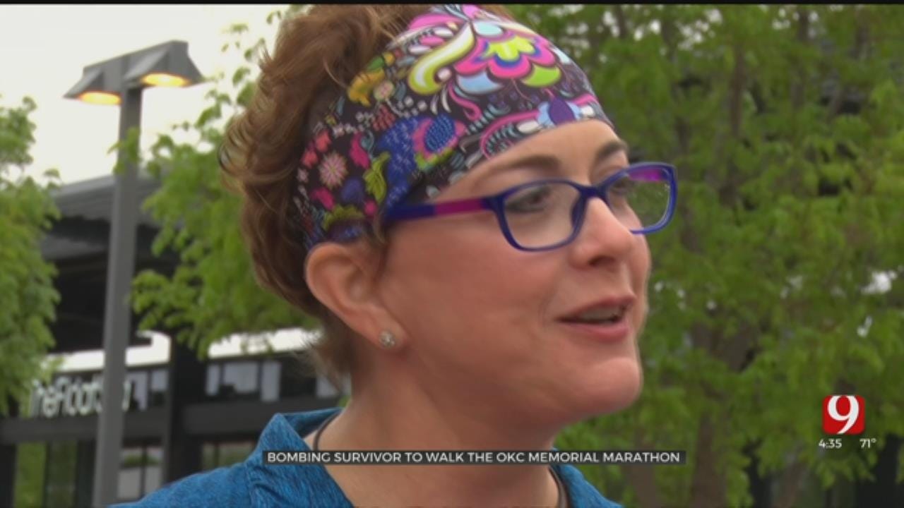 Bombing Survivor To Walk The OKC Memorial Marathon