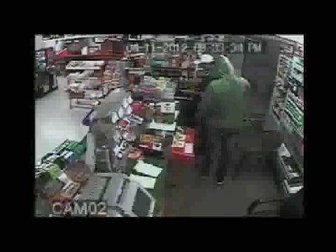 Surveillance Video Of Northwest OKC Armed Robbery