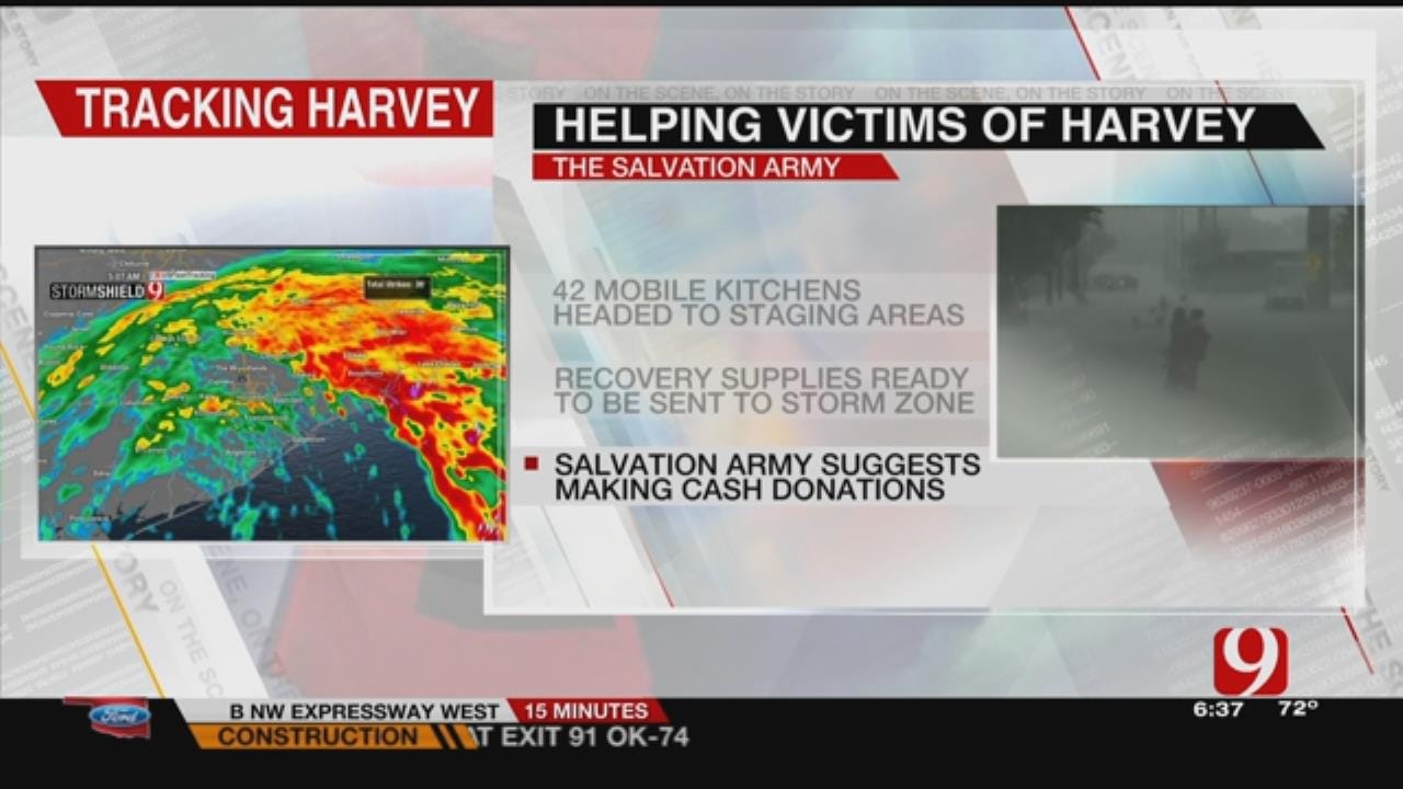 Oklahoma's Salvation Army Headed To Hurricane Harvey Relief