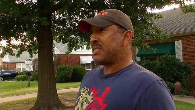 WEB EXTRA: Randy Winrow Talks About Catching Tulsa Car Burglar In His Neighborhood