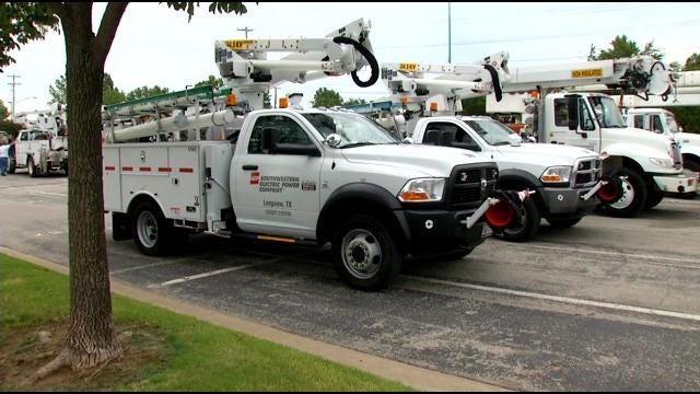 Power Crews Working Around The Clock In Storm's Aftermath