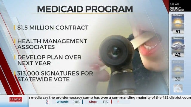 Oklahoma Turns To Out-Of-State Firm For Medicaid Program Plan