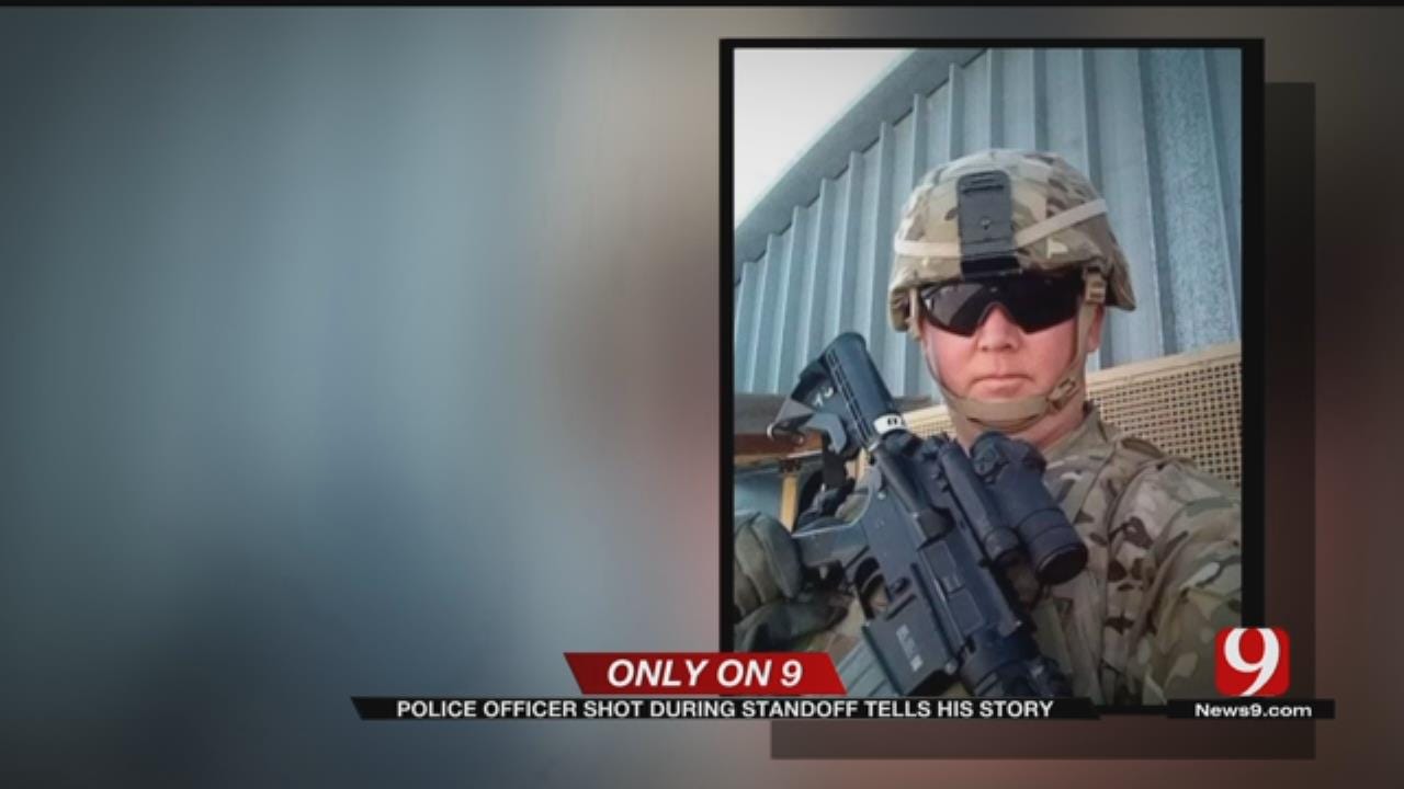 Police, Military Training Helped Chickasha Officer Survive Ambush