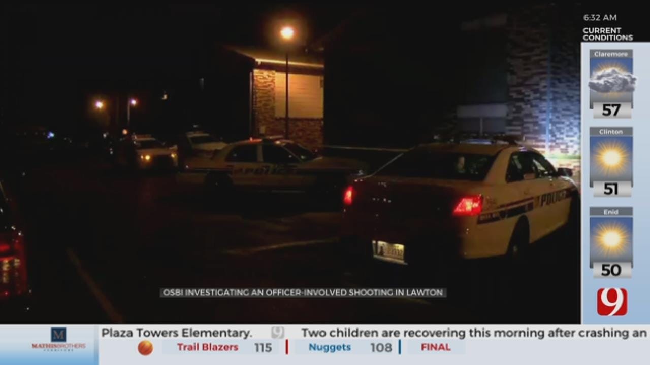 OSBI Investigating Officer-Involved Shooting In Lawton