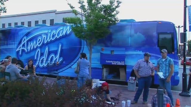 American Idol Holds Auditions In Downtown Tulsa