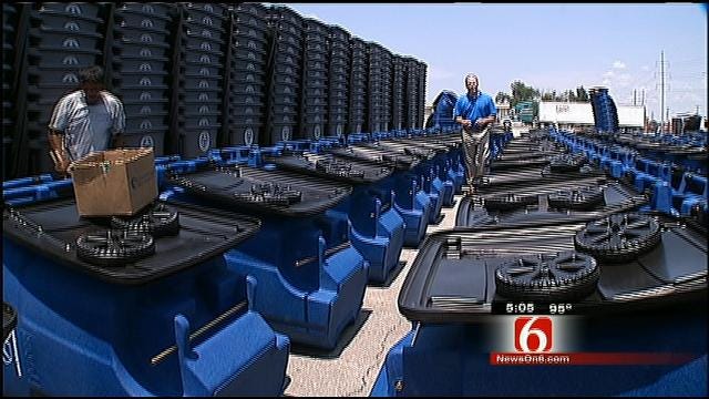 Tulsa's Trash Service To Begin Delivering New Carts Next Monday