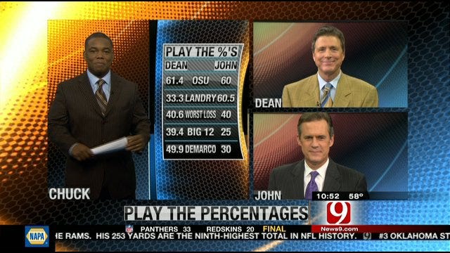 Play the Percentages: Oct. 23, 2011