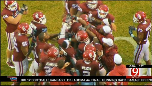 Record-Breaking Day For Perine Against Kansas