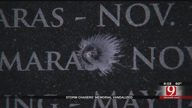 Authorities Investigate After Storm Chasers' Memorial Was Vandalized