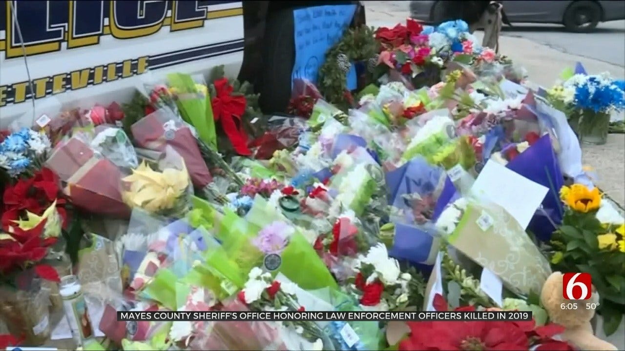 Oklahoma Woman Honors Fallen Officers With Special Memorial