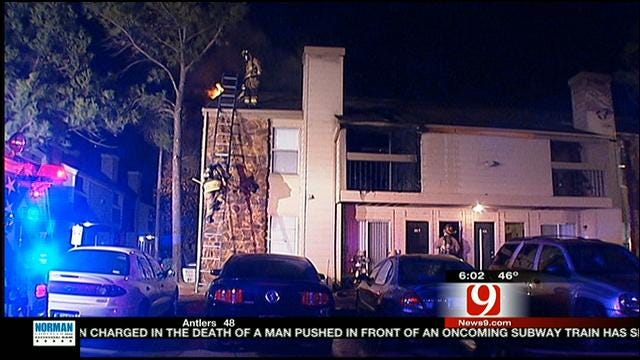 Two Units Damaged In Fire At Northwest OKC Apartment Complex