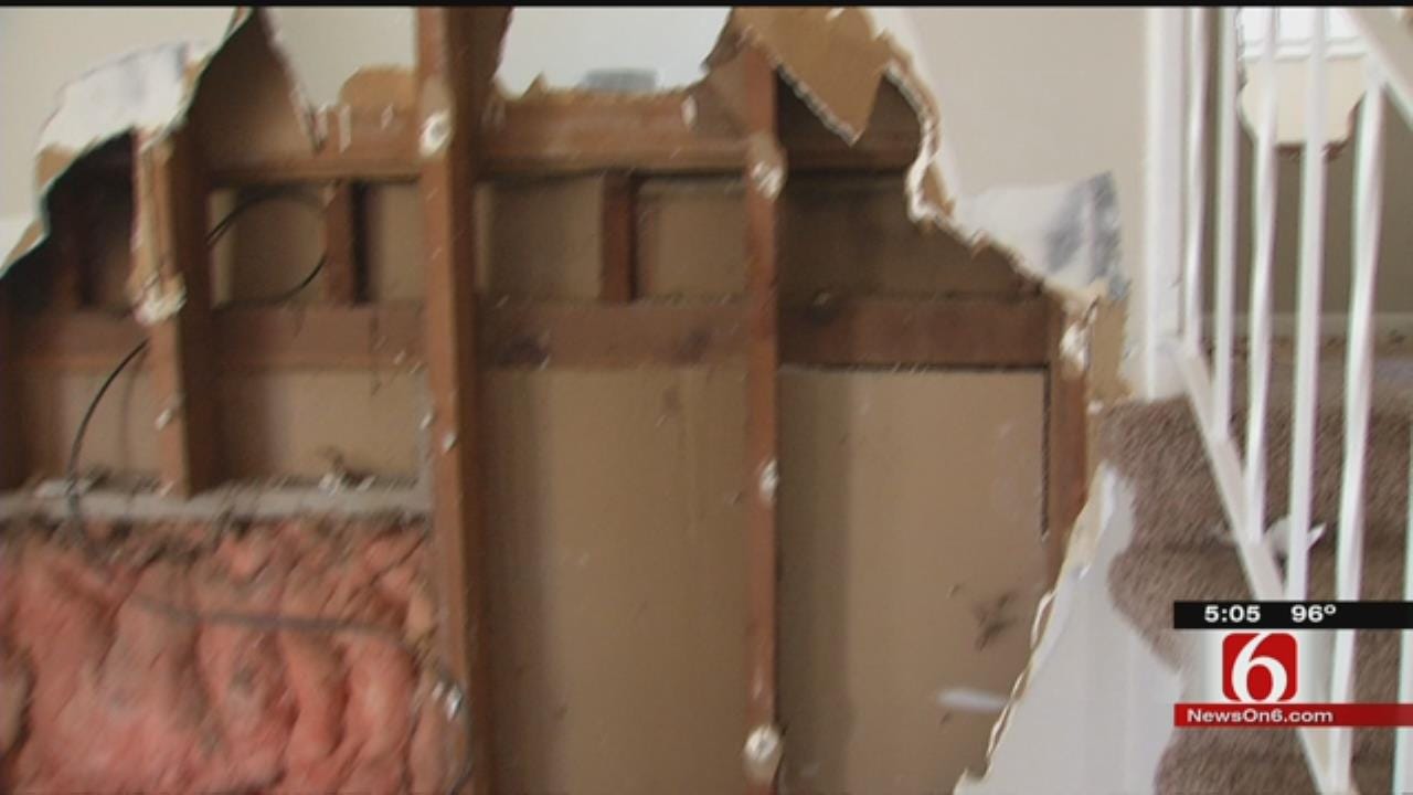 Vandals Destroy Tulsa Home Going To Veteran In Need