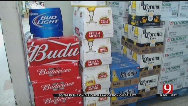 SQ 792 Is The Only Liquor Law Option On November Ballot