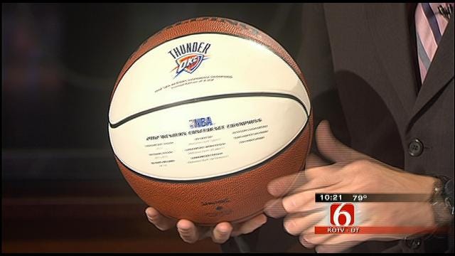 Thunder Basketballs Benefit Oklahoma Make-A-Wish
